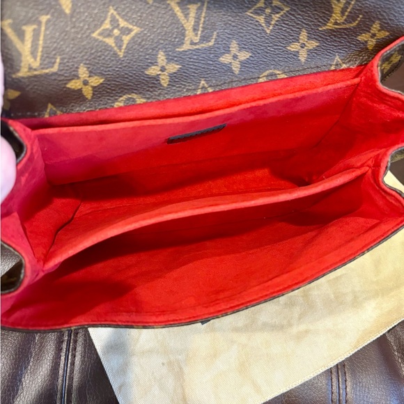 Louis Vuitton Metis Braided Pochette Monogram canvas Top Handle Handbag Brown - Picture 10 of 16